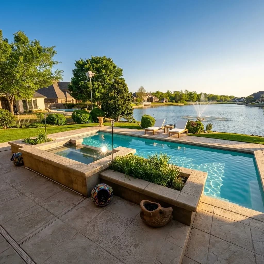 Pool leak detection in Carnegie, OK