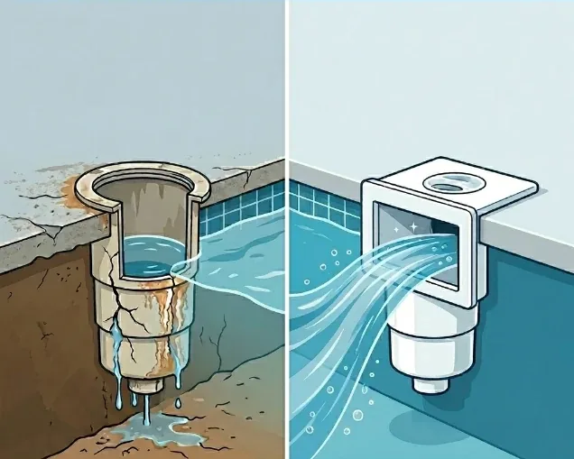 Pool Skimmer Replacement